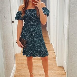 Off the shoulder dress